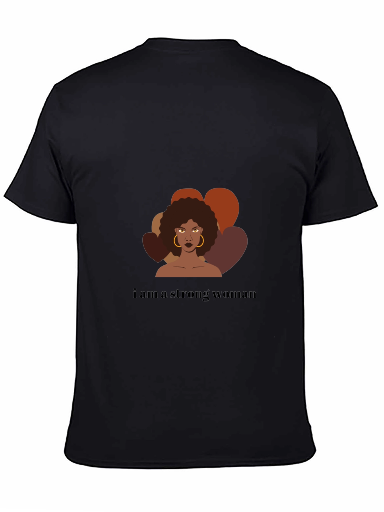 Strong Woman Graphic Tee - Empowering Design