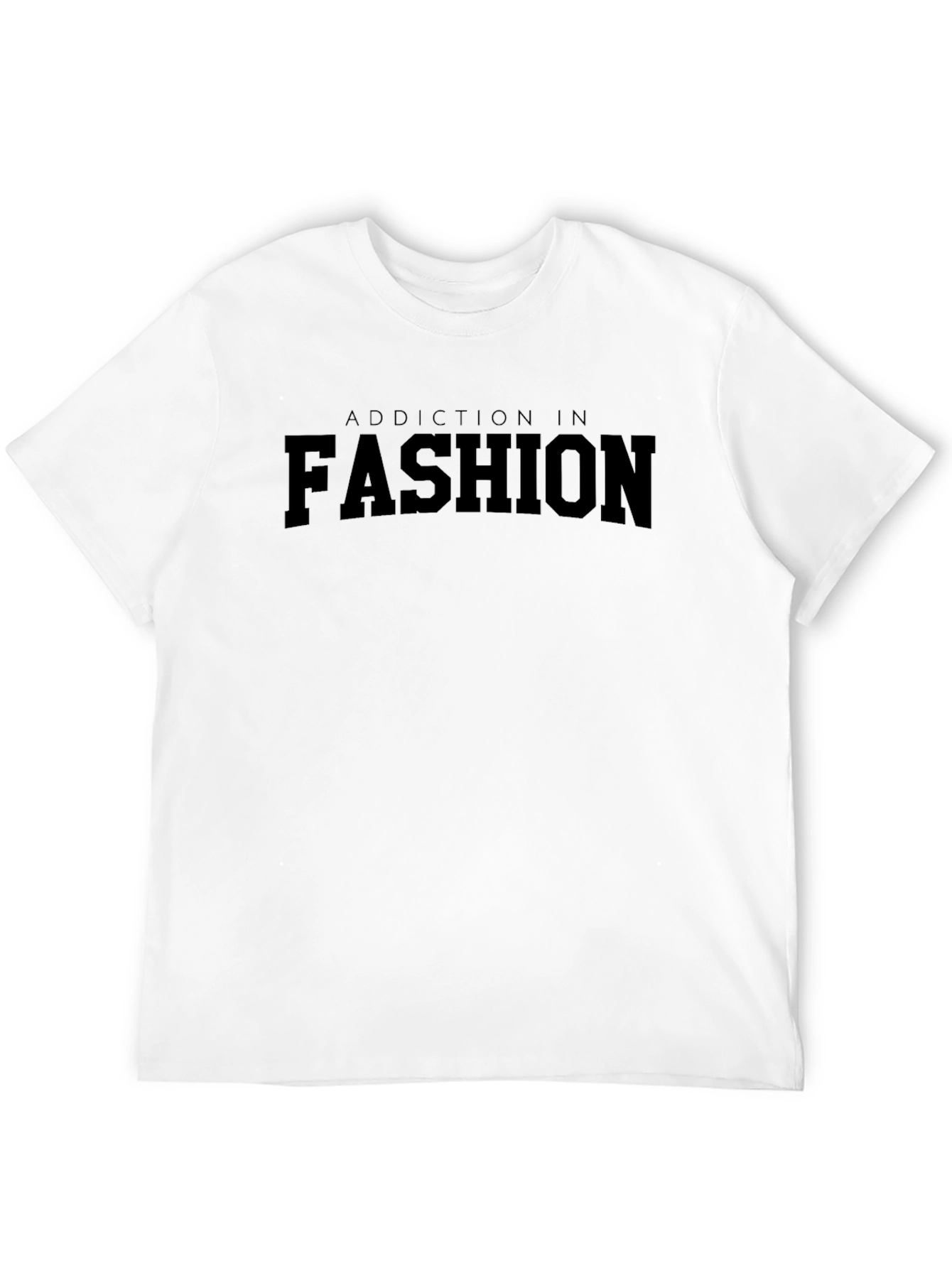 Addiction in Fashion Black T-Shirt