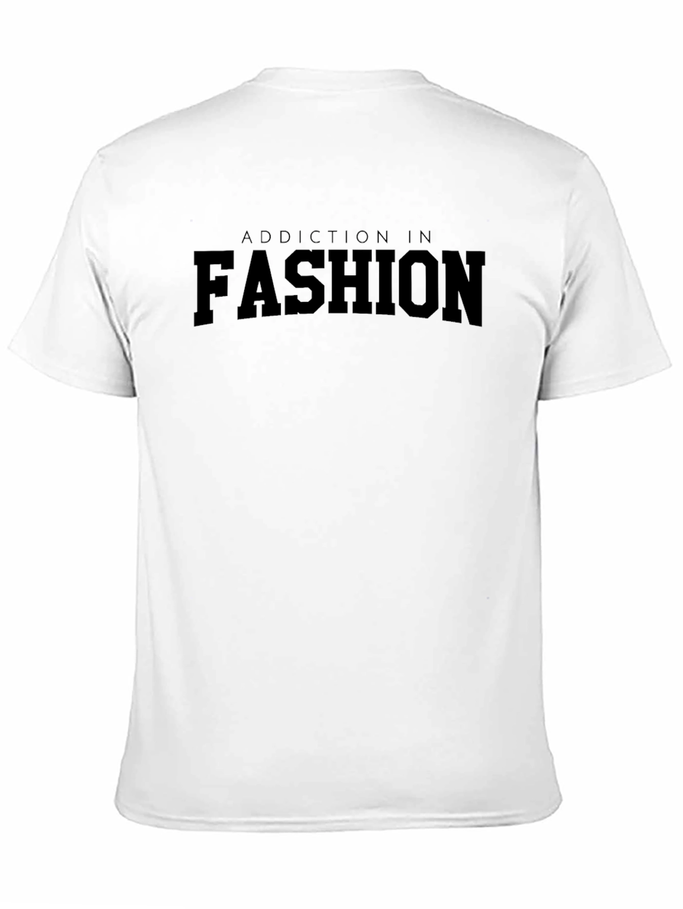 Addiction in Fashion Black T-Shirt
