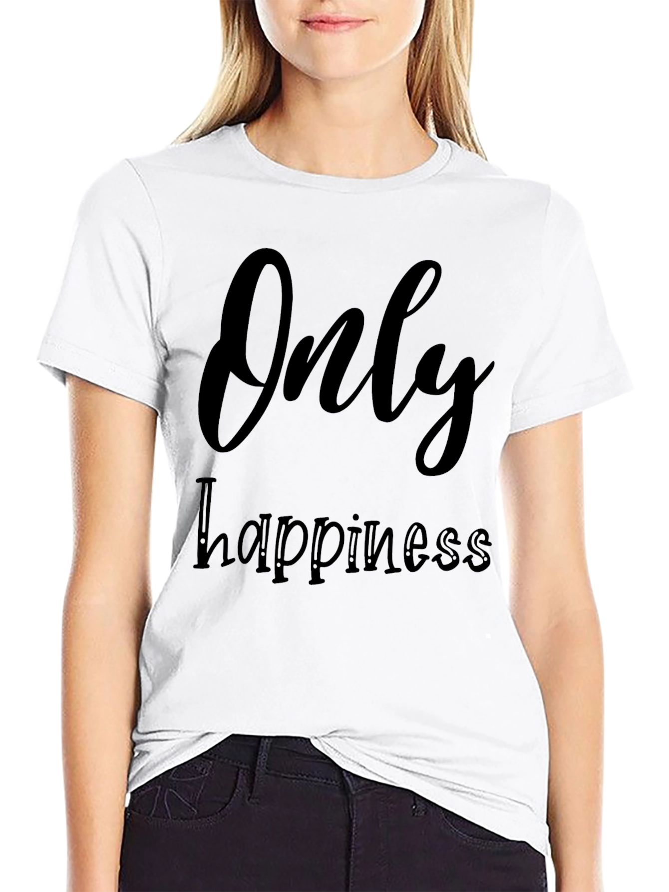 Only Happiness Graphic Tee