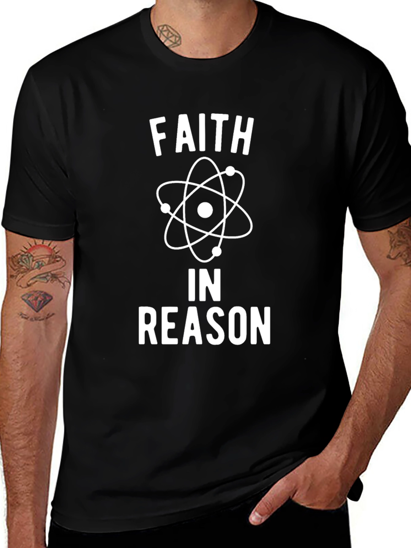 Faith in Reason T-Shirt - Science & Skepticism