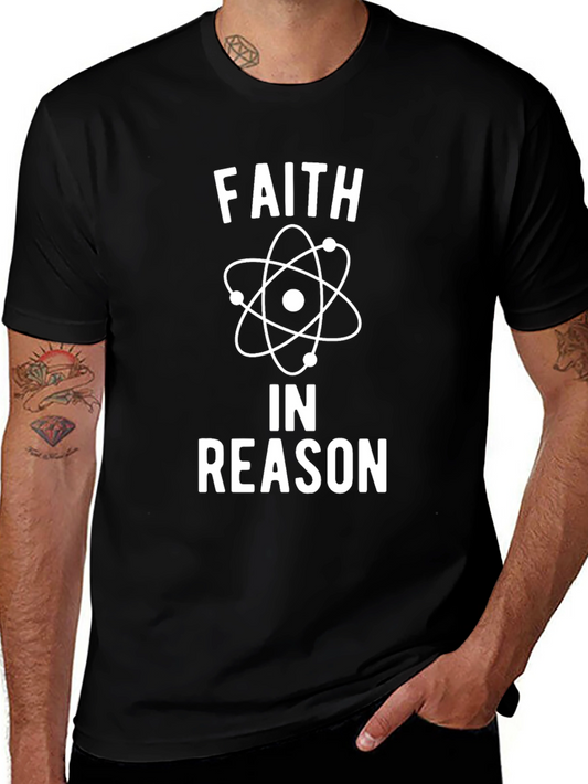 Faith in Reason T-Shirt - Science & Skepticism