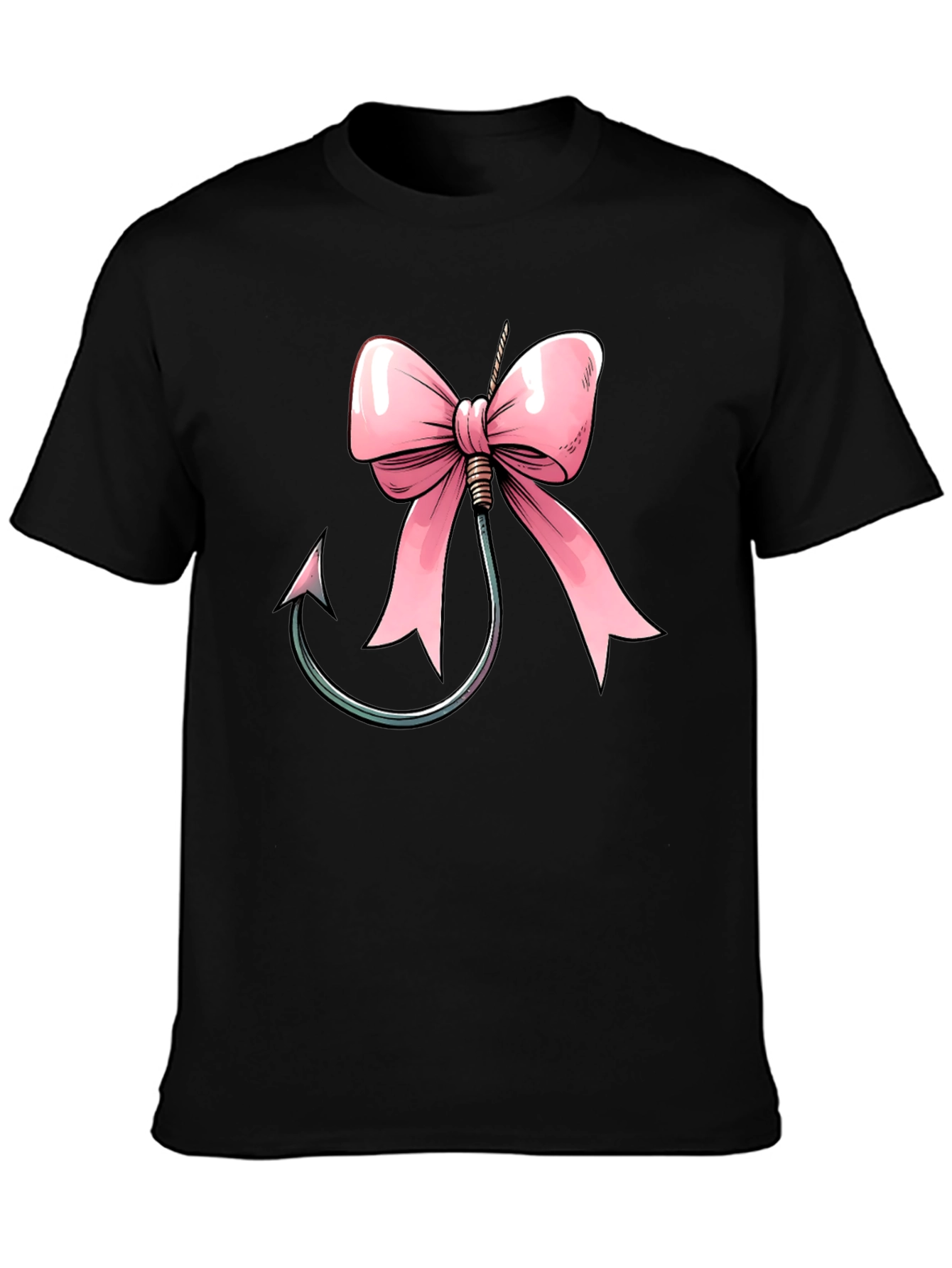 Fishing Hook Bow T-Shirt