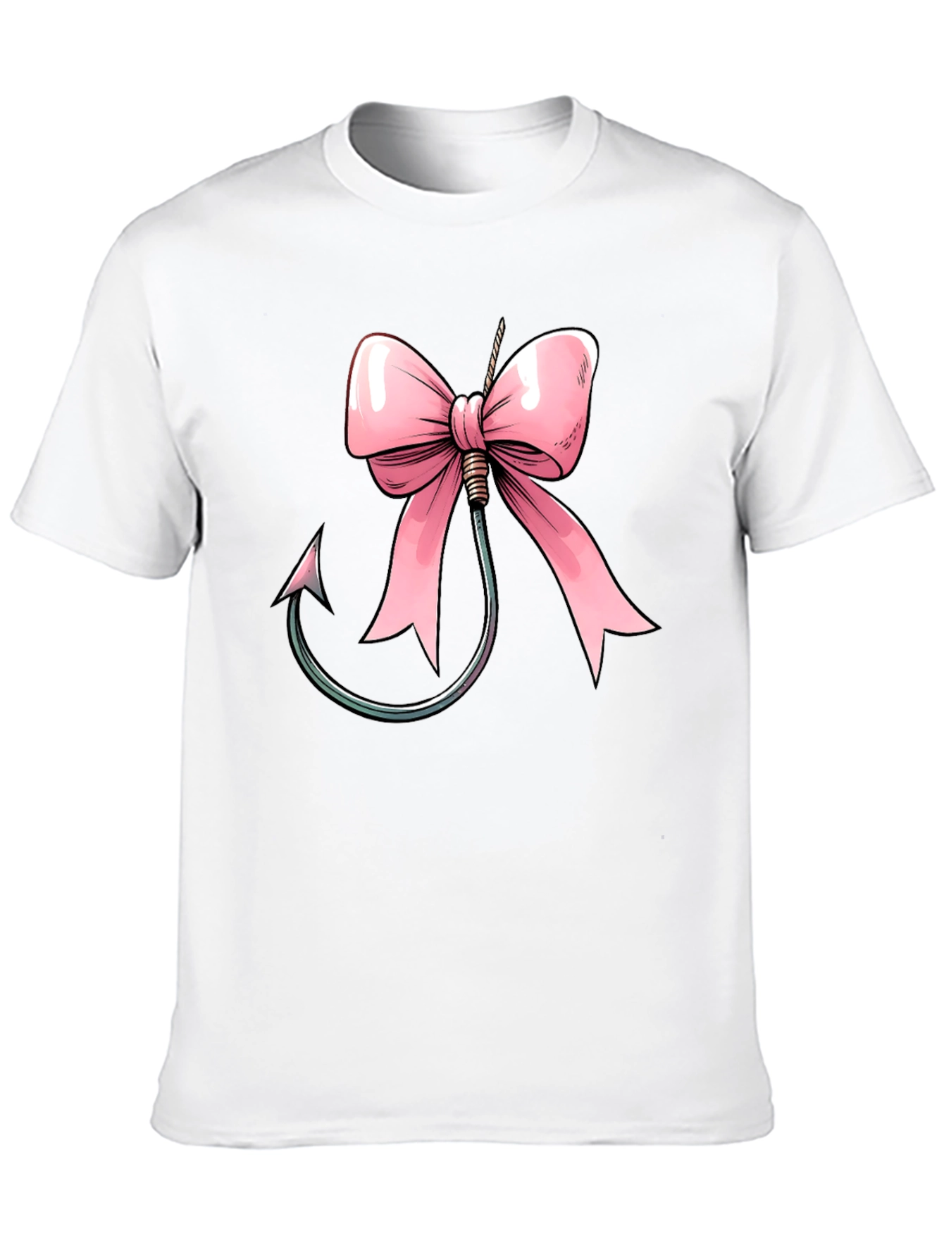 Fishing Hook Bow T-Shirt