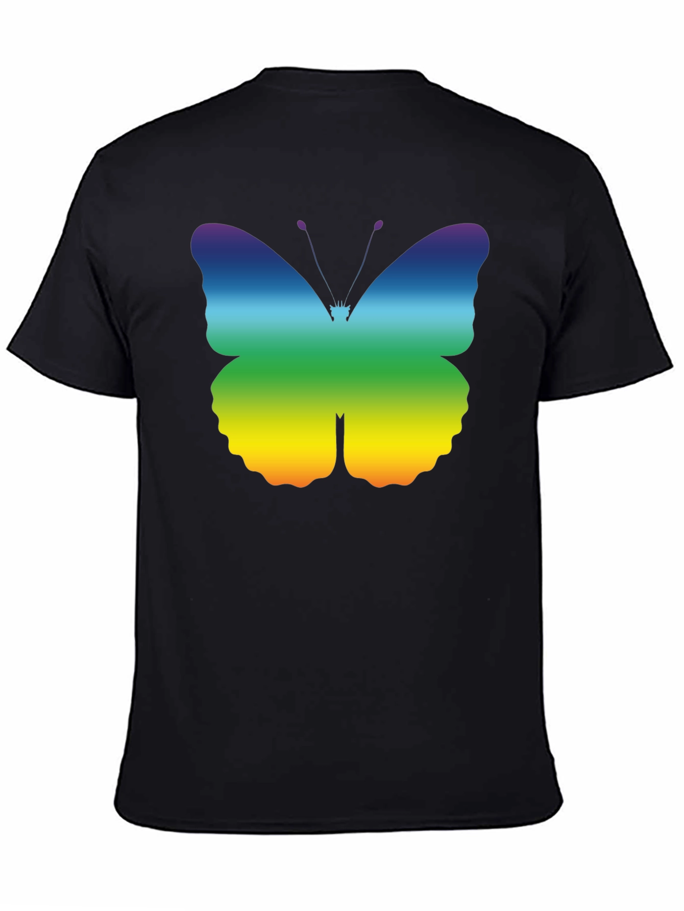 Rainbow Butterfly Graphic T-Shirt - Pride