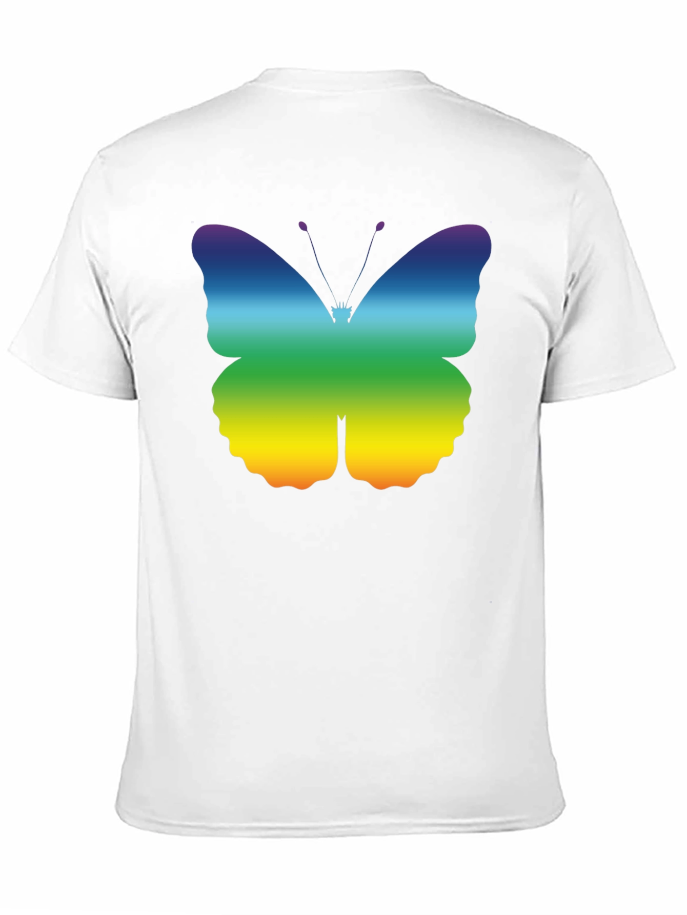 Rainbow Butterfly Graphic T-Shirt - Pride