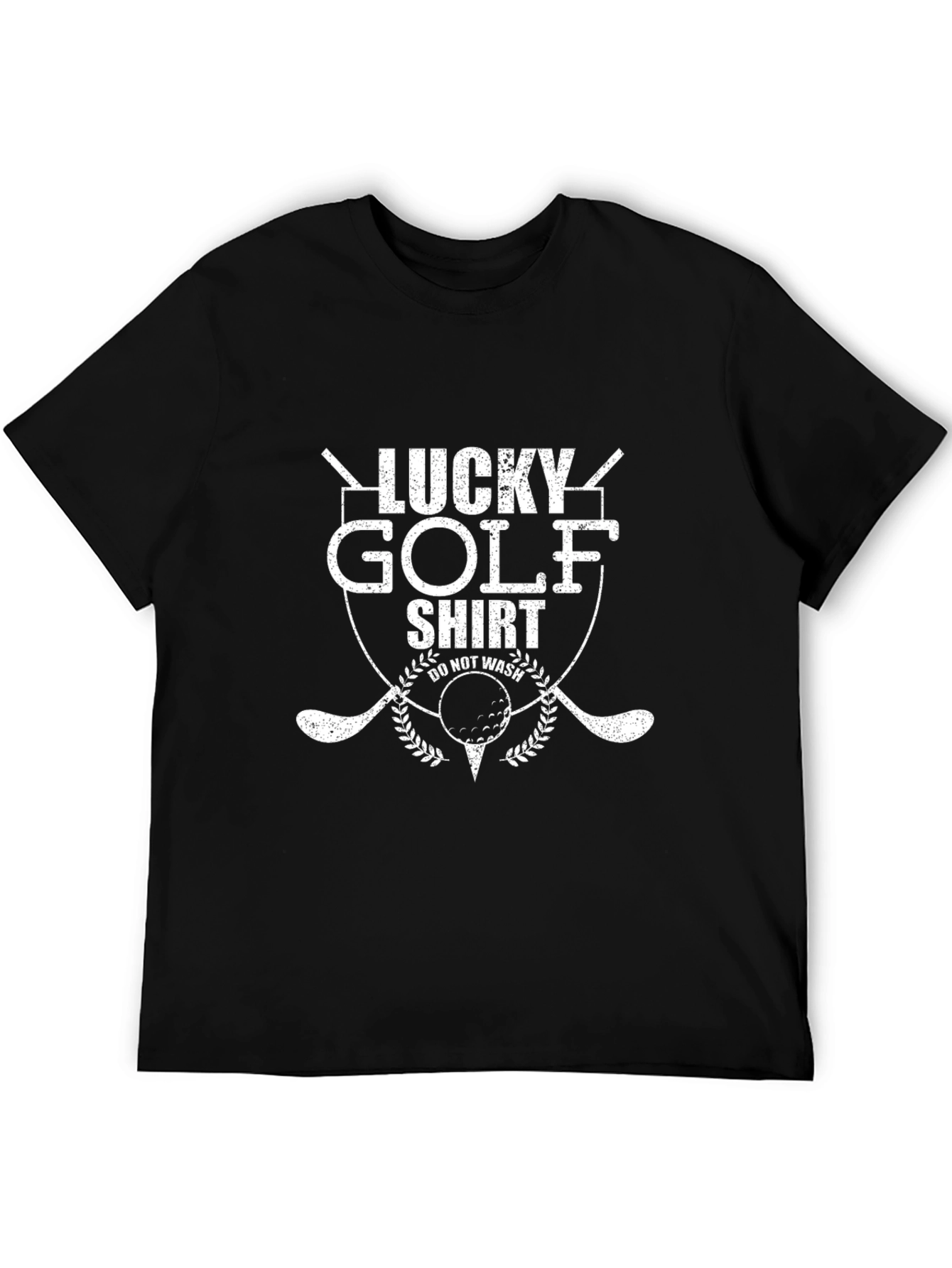 Lucky Golf Shirt - Mens Funny Graphic Tee