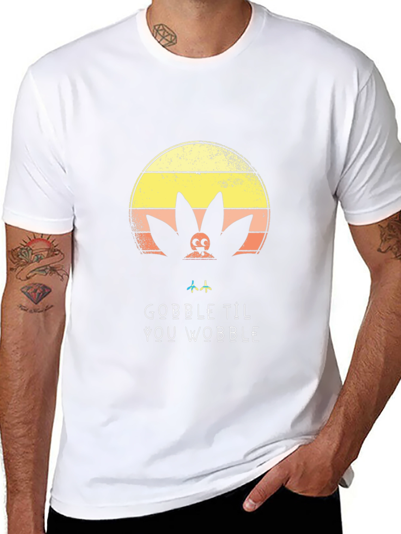 Gobble Til You Wobble Graphic Tee