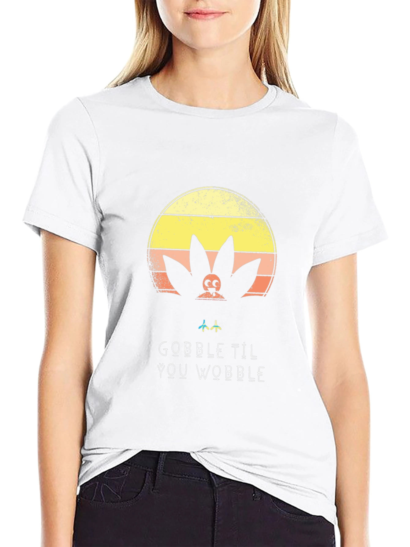 Gobble Til You Wobble Graphic Tee