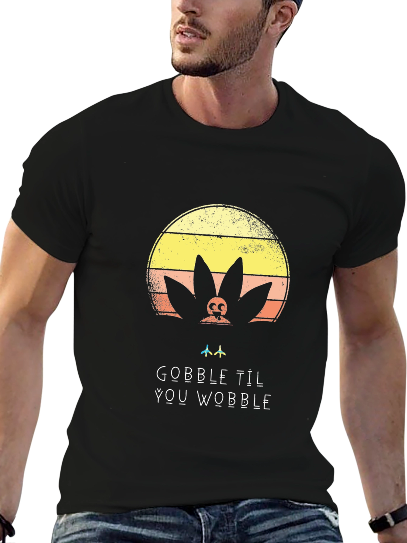 Gobble Til You Wobble Graphic Tee