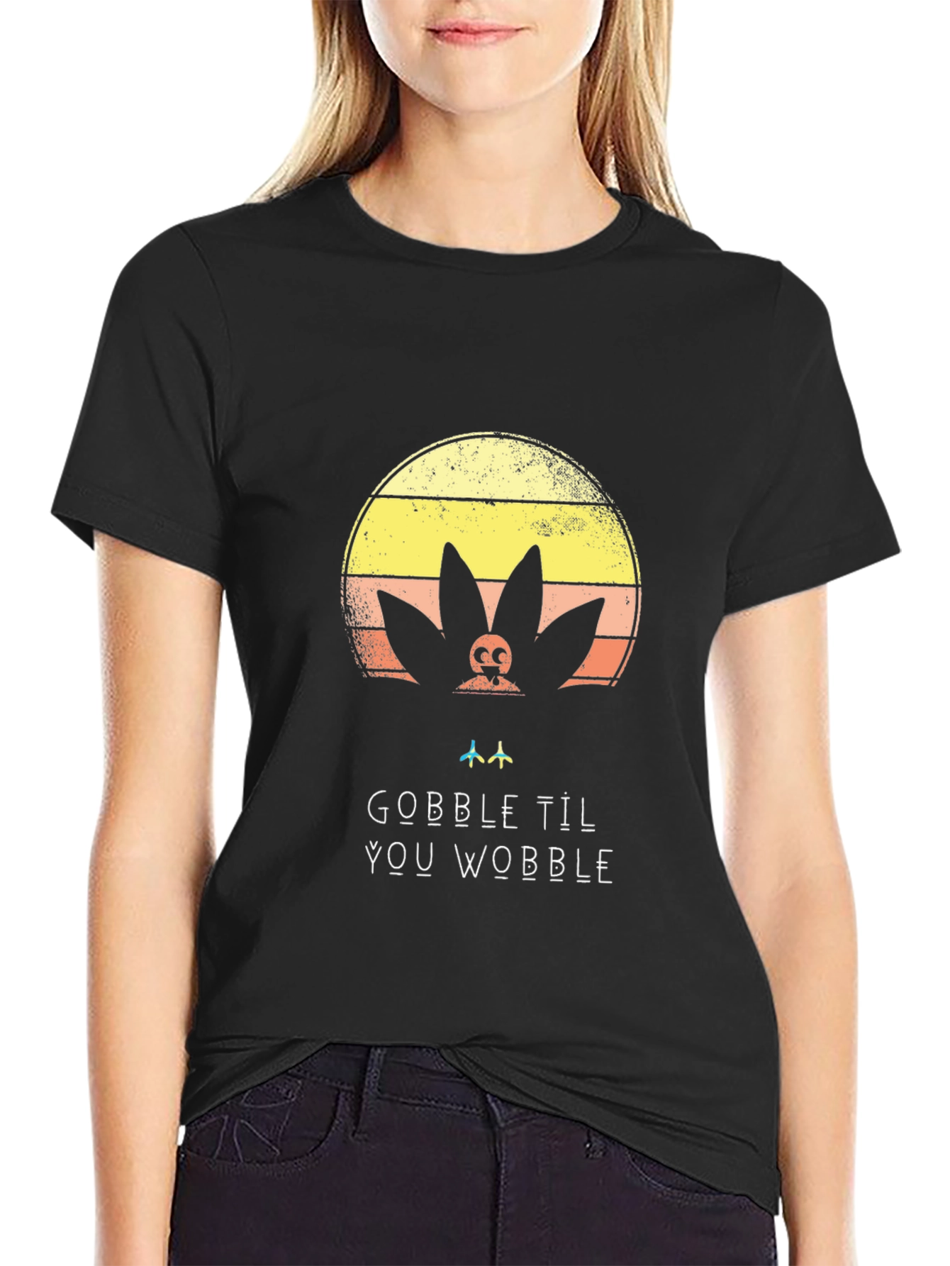 Gobble Til You Wobble Graphic Tee