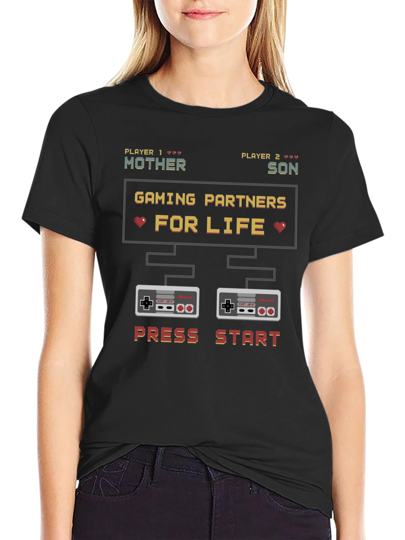 Mother Son Gaming Partners T-Shirt