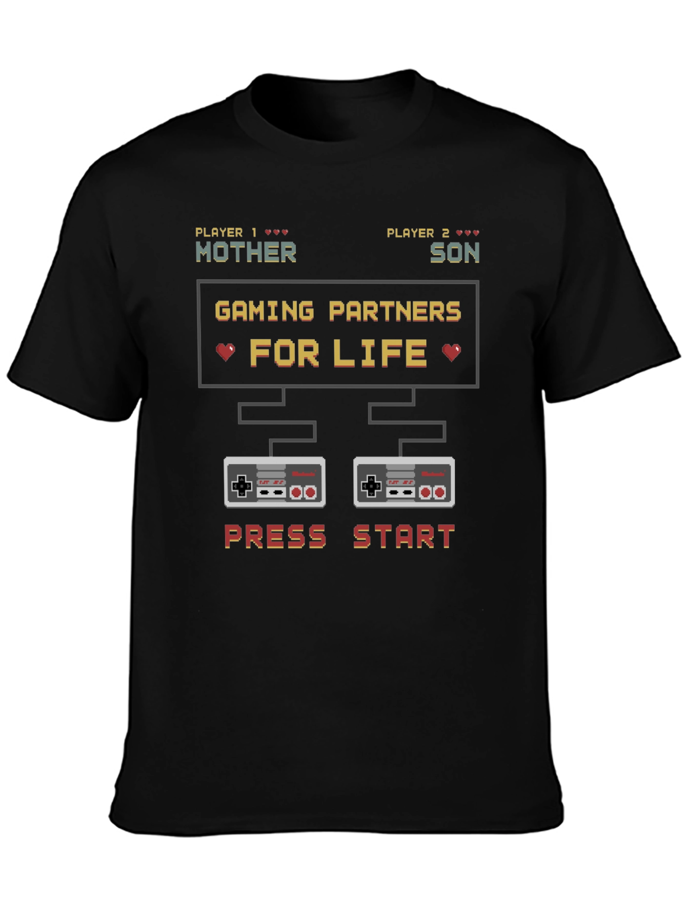 Mother Son Gaming Partners T-Shirt
