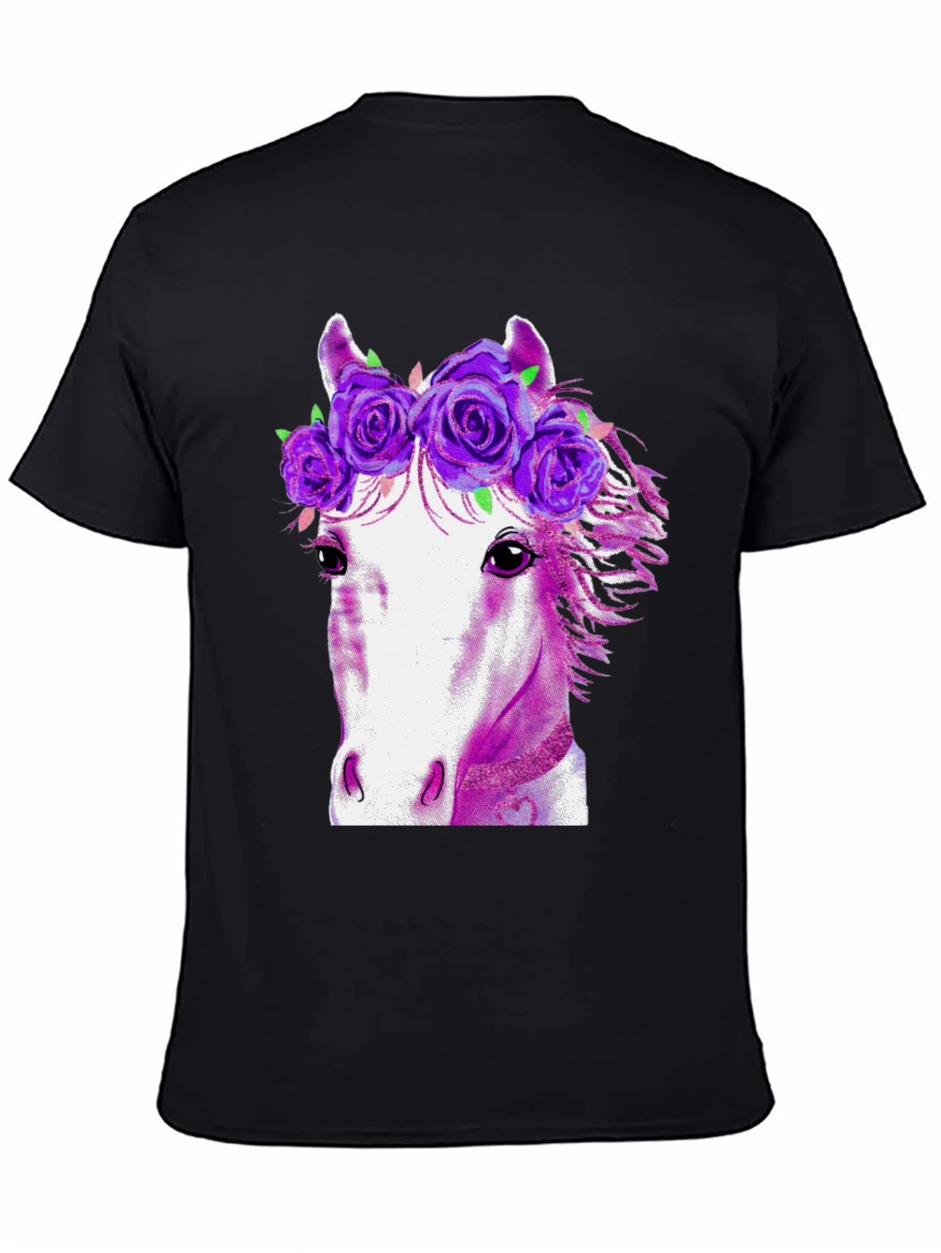 Floral Horse Graphic Tee