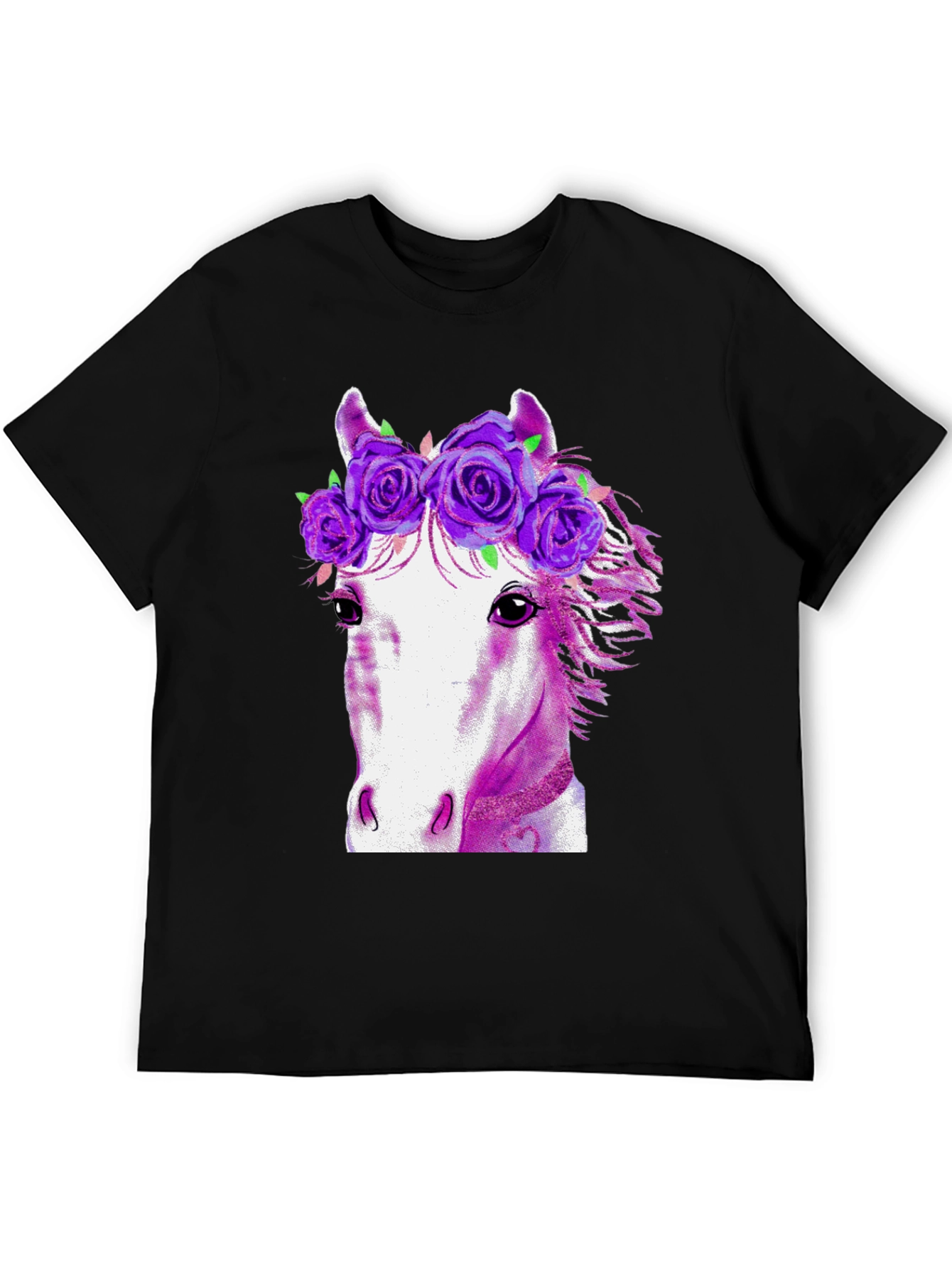 Floral Horse Graphic Tee
