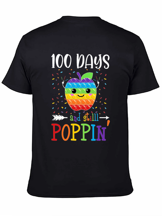 100 Days of School Poppin T-Shirt