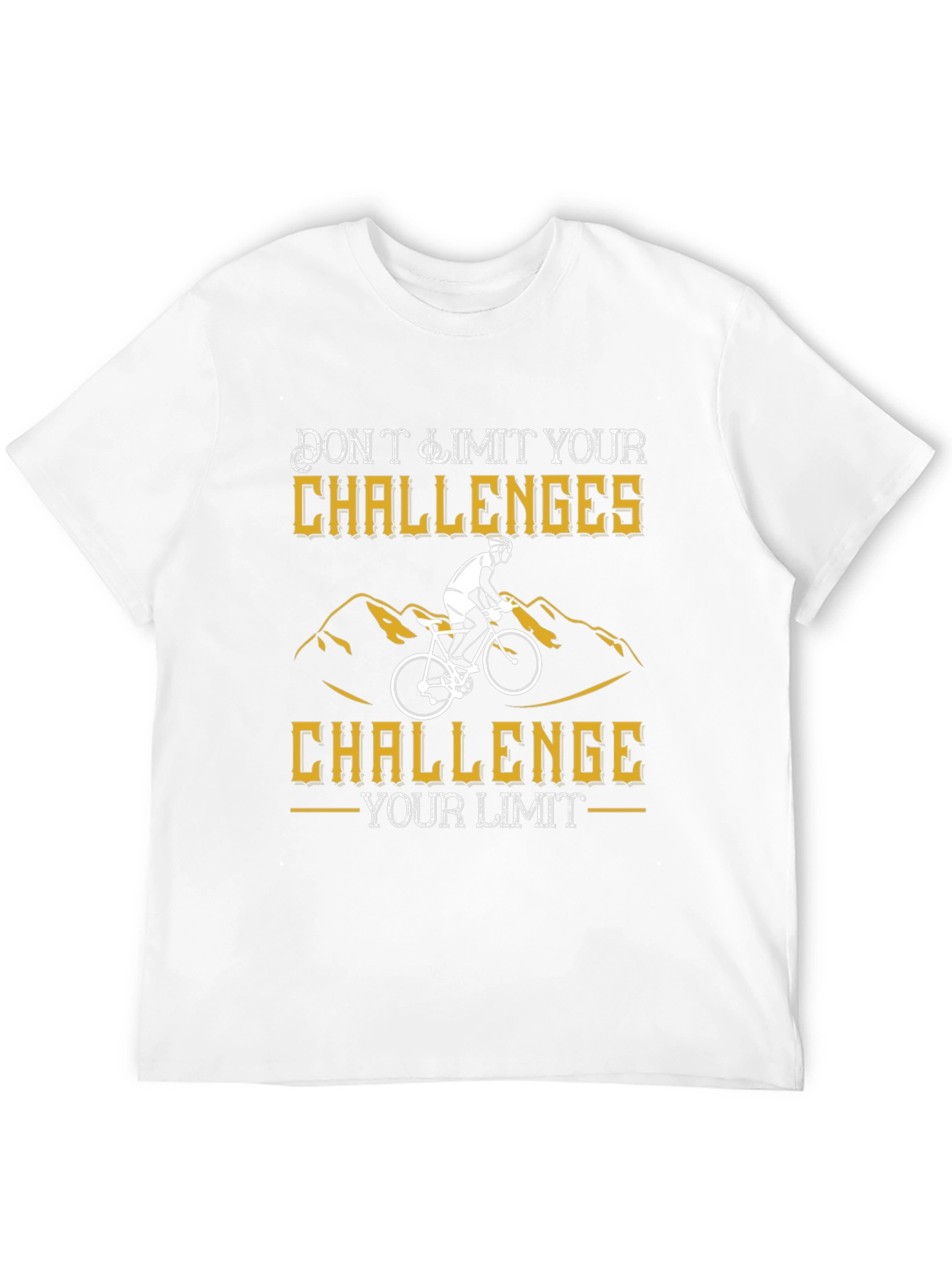 Challenge Your Limits Biker T-Shirt