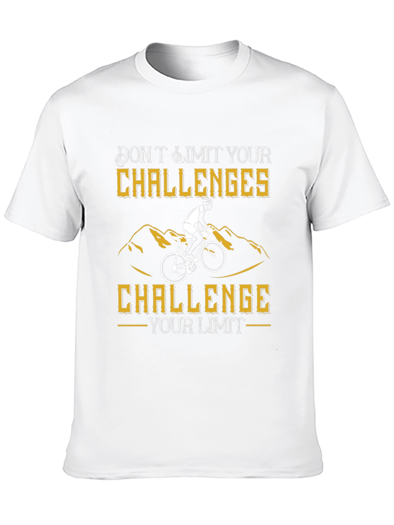 Challenge Your Limits Biker T-Shirt