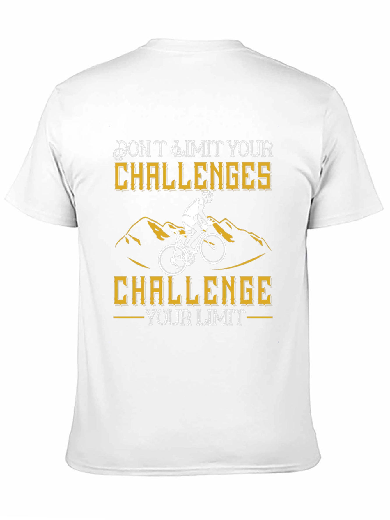Challenge Your Limits Biker T-Shirt