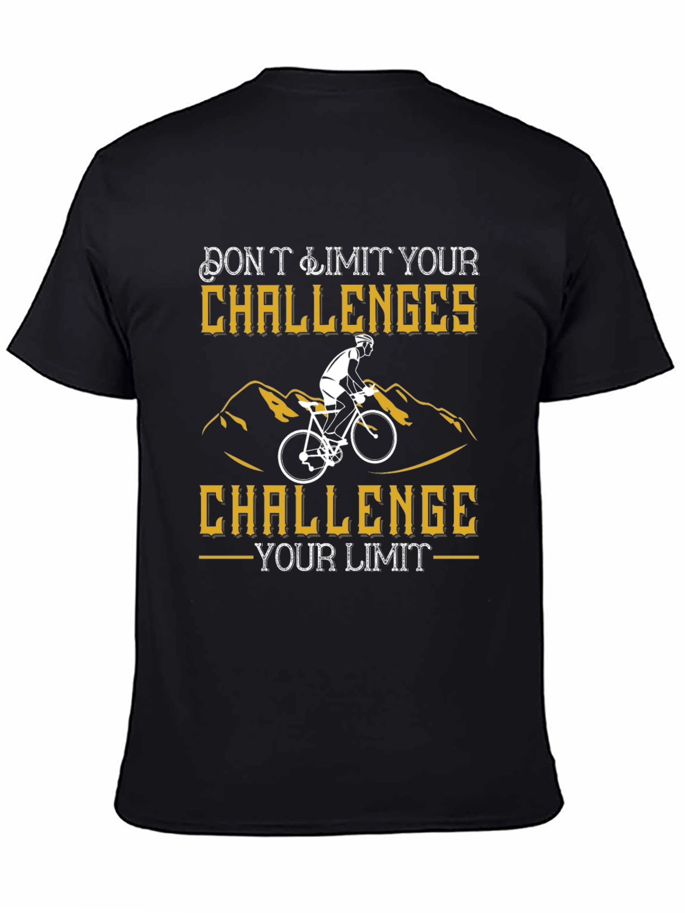 Challenge Your Limits Biker T-Shirt