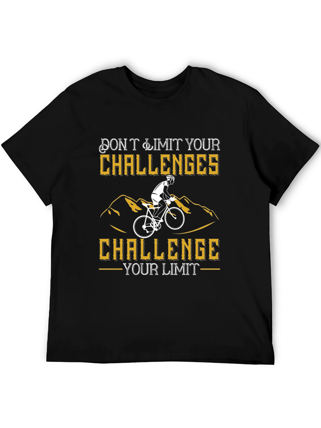 Challenge Your Limits Biker T-Shirt
