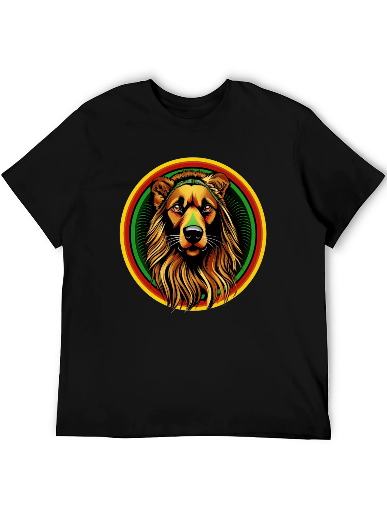 Rasta Lion T-Shirt - Reggae Vibes