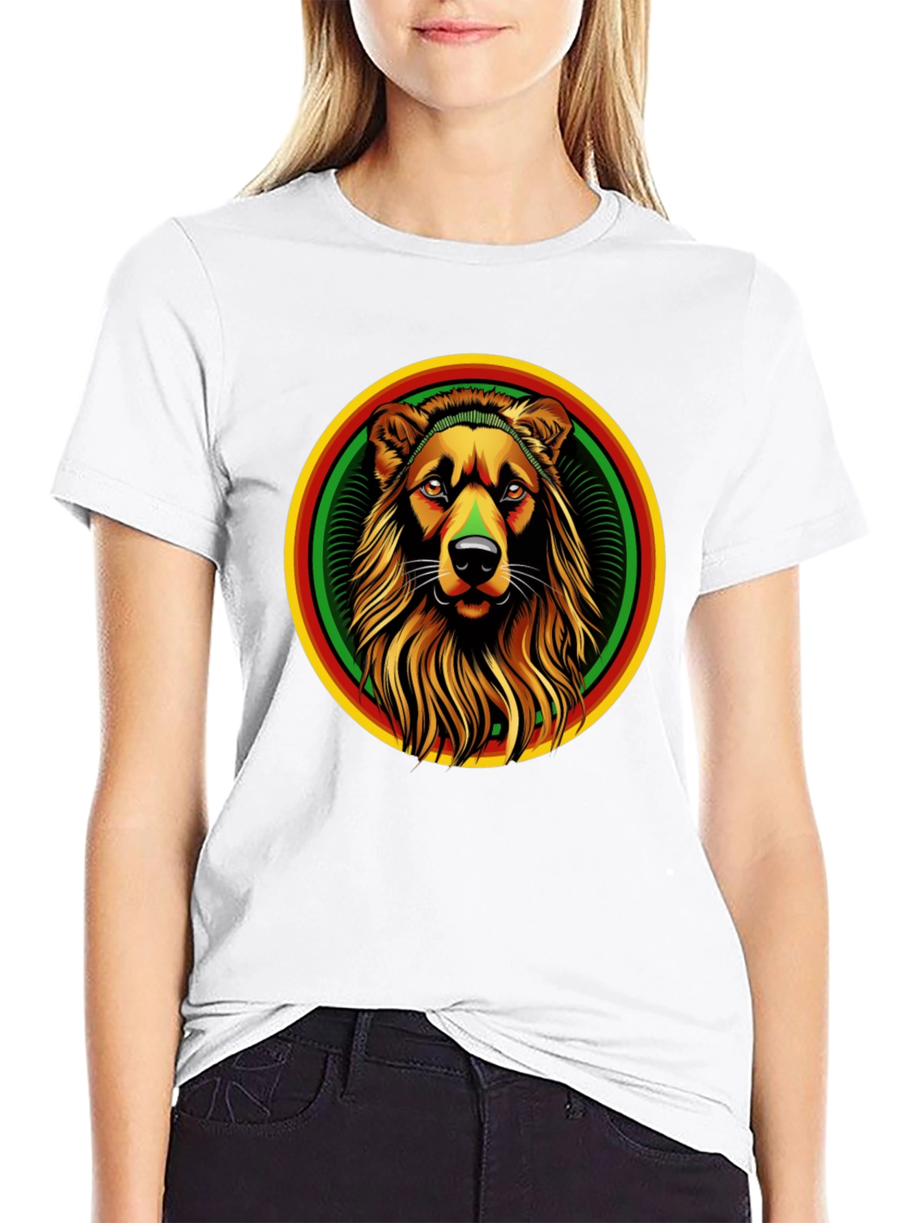 Rasta Lion T-Shirt - Reggae Vibes