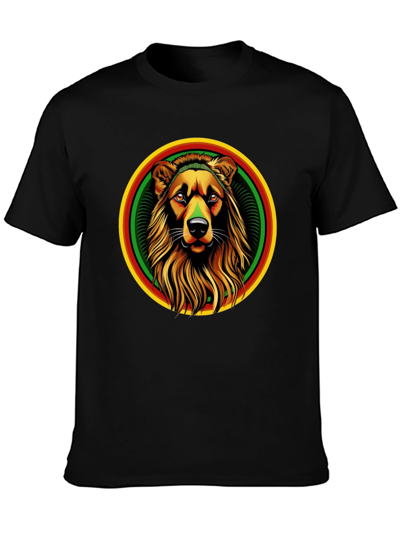 Rasta Lion T-Shirt - Reggae Vibes