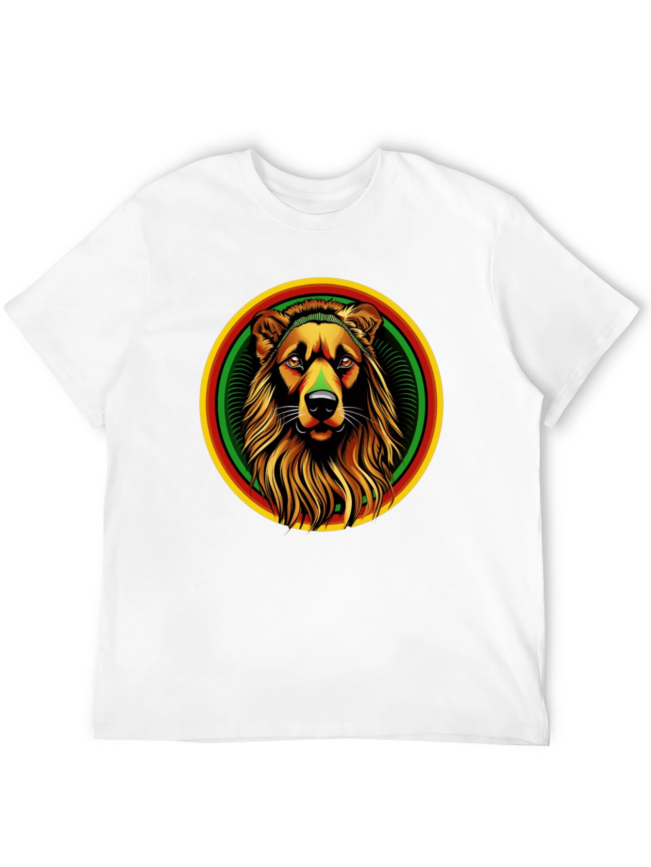 Rasta Lion T-Shirt - Reggae Vibes