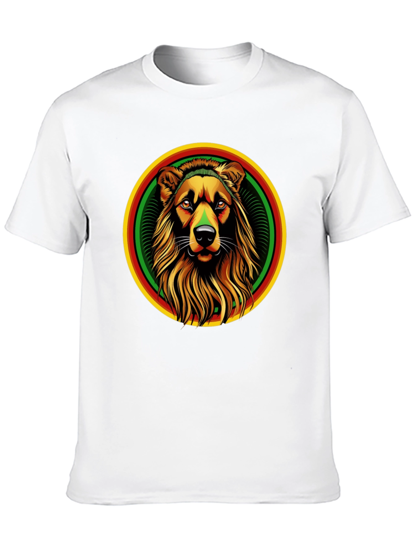 Rasta Lion T-Shirt - Reggae Vibes