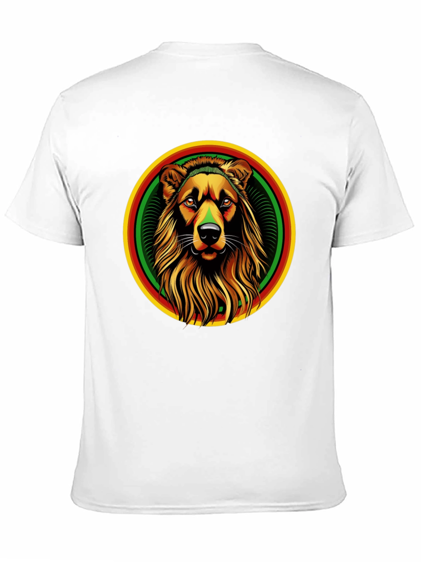 Rasta Lion T-Shirt - Reggae Vibes