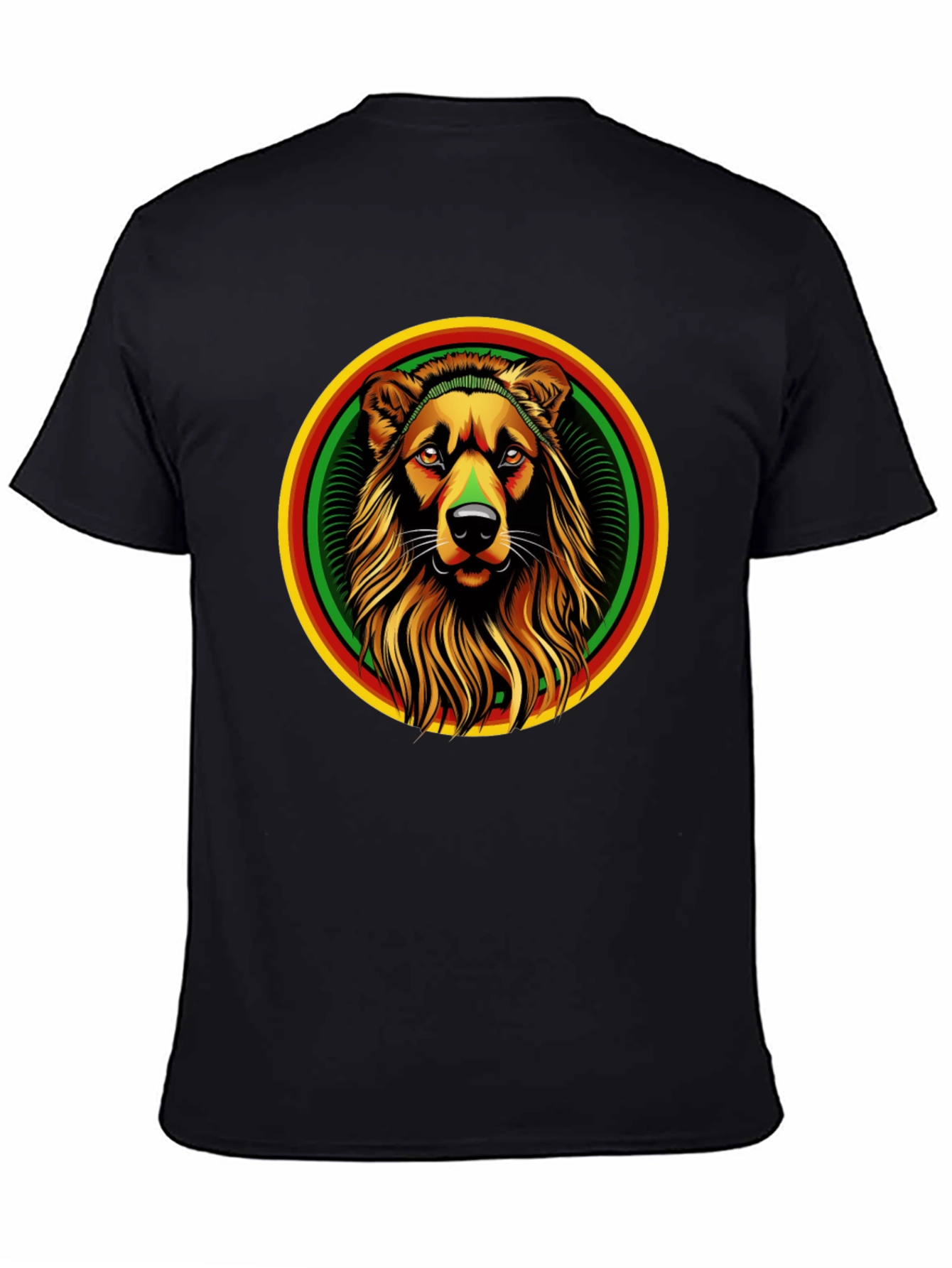 Rasta Lion T-Shirt - Reggae Vibes
