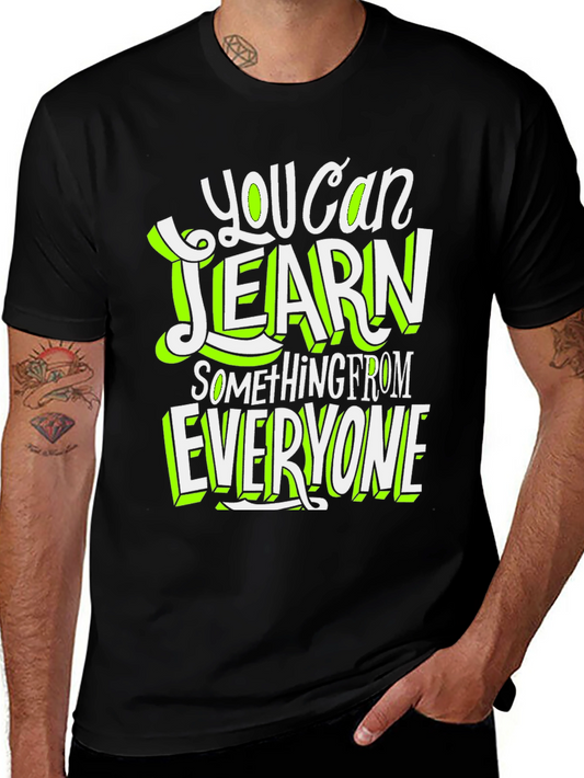Learn From Everyone Graphic T-Shirt