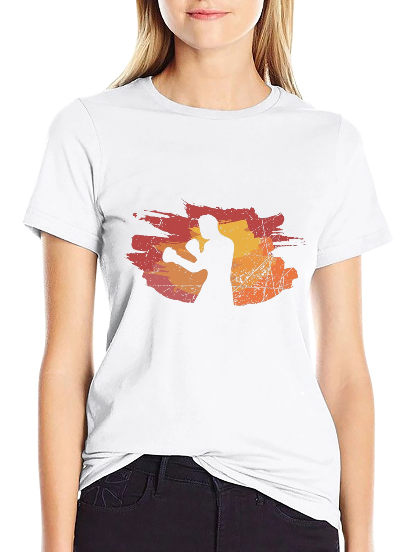 Boxer Silhouette Graphic Tee