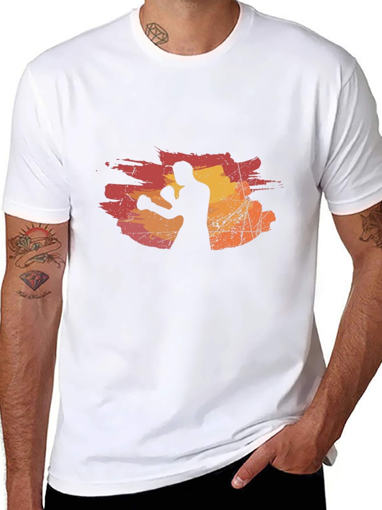 Boxer Silhouette Graphic Tee