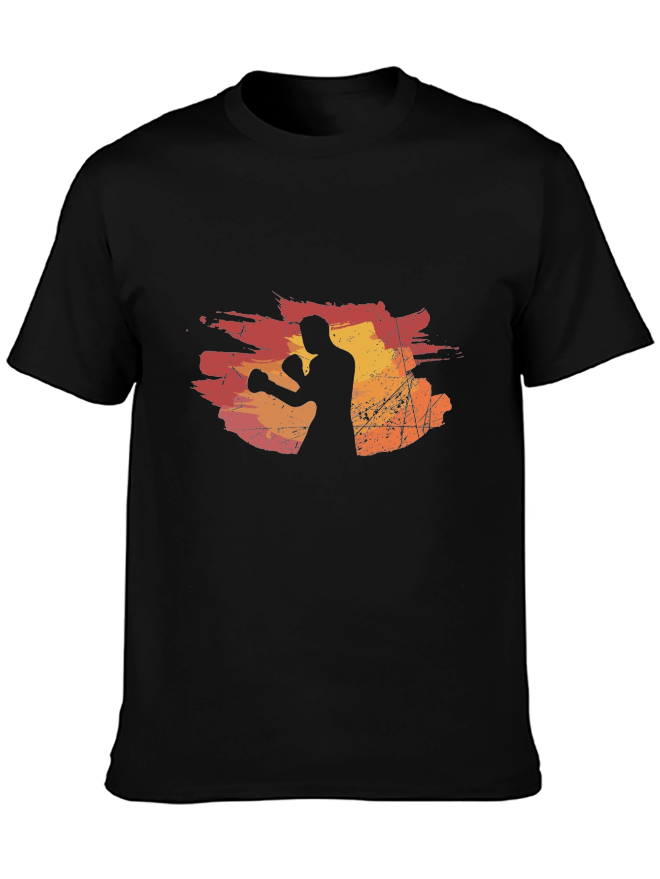 Boxer Silhouette Graphic Tee