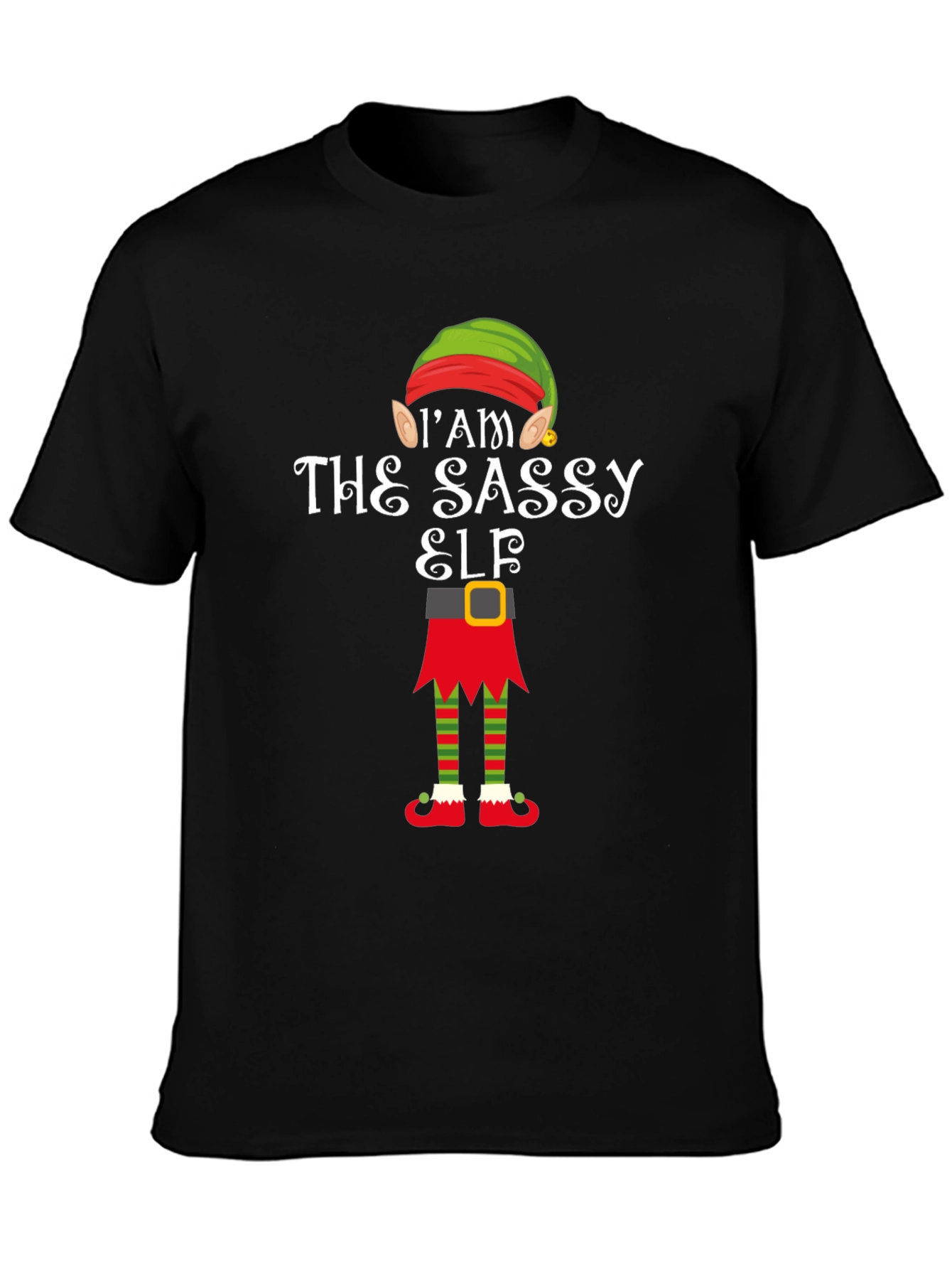 Sassy Elf Christmas T-Shirt