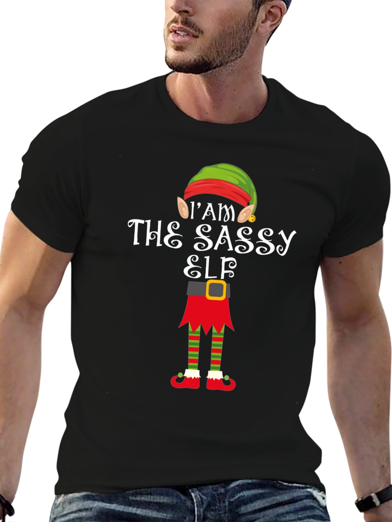 Sassy Elf Christmas T-Shirt