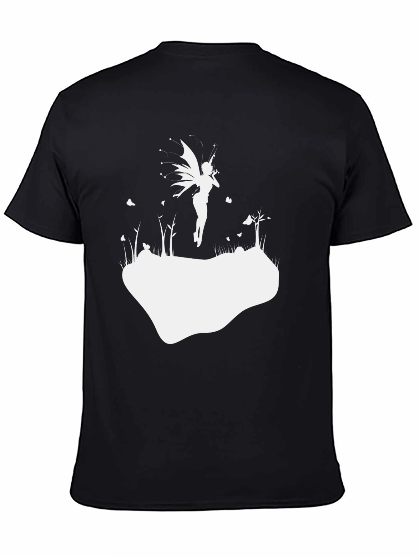 Enchanted Fairy T-Shirt - Black Cotton Tee