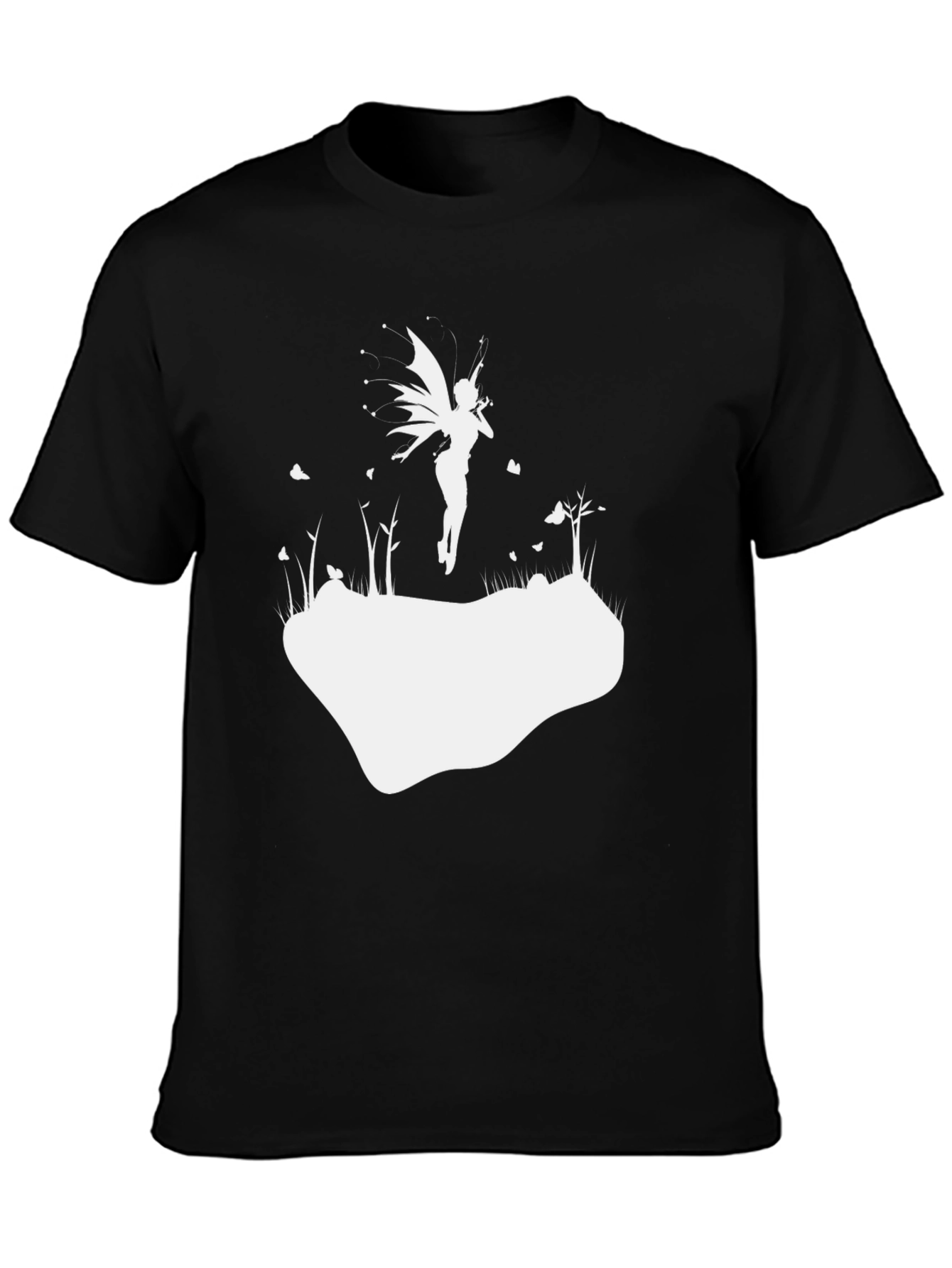 Enchanted Fairy T-Shirt - Black Cotton Tee