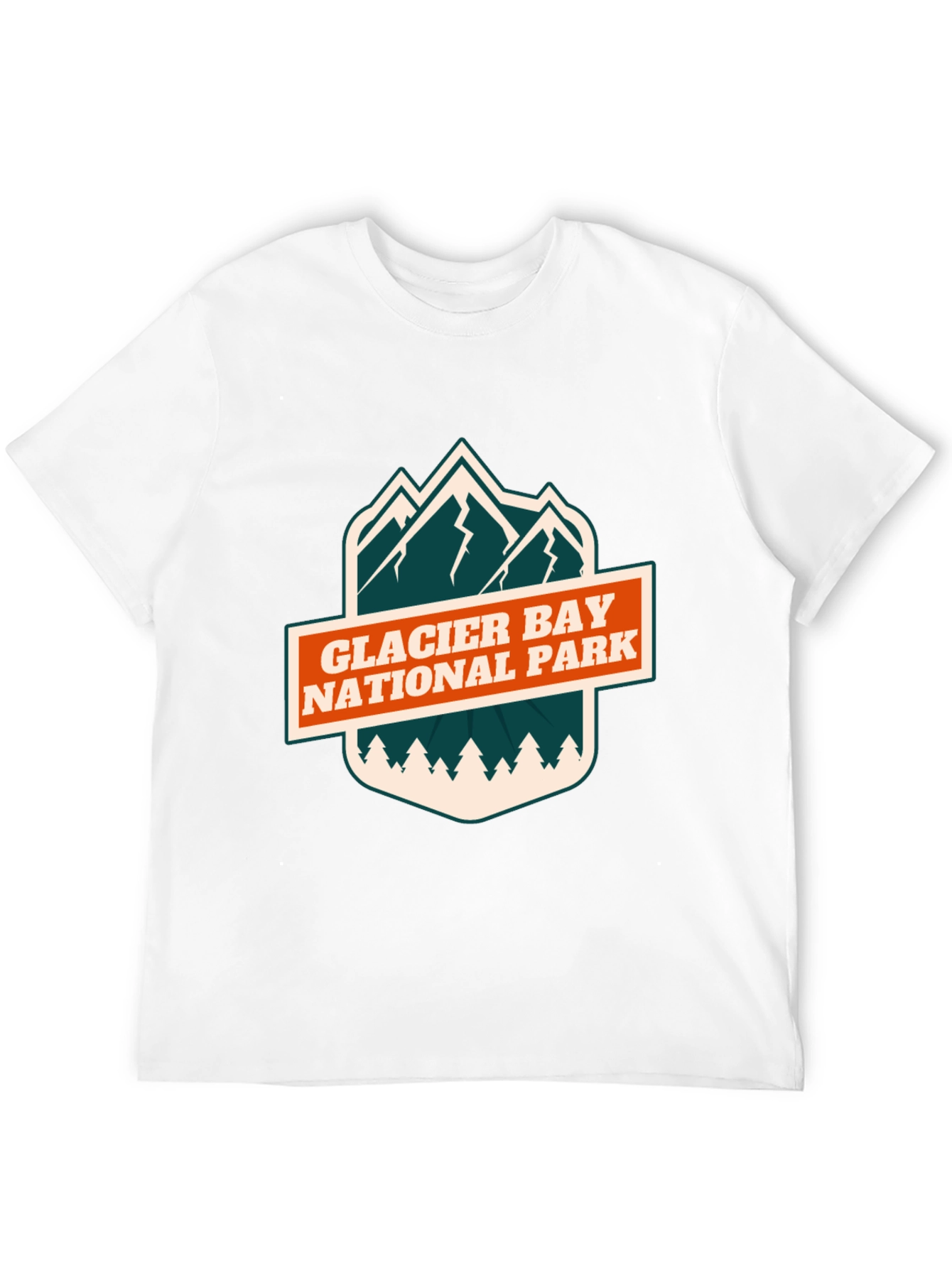 Glacier Bay National Park T-Shirt - Black
