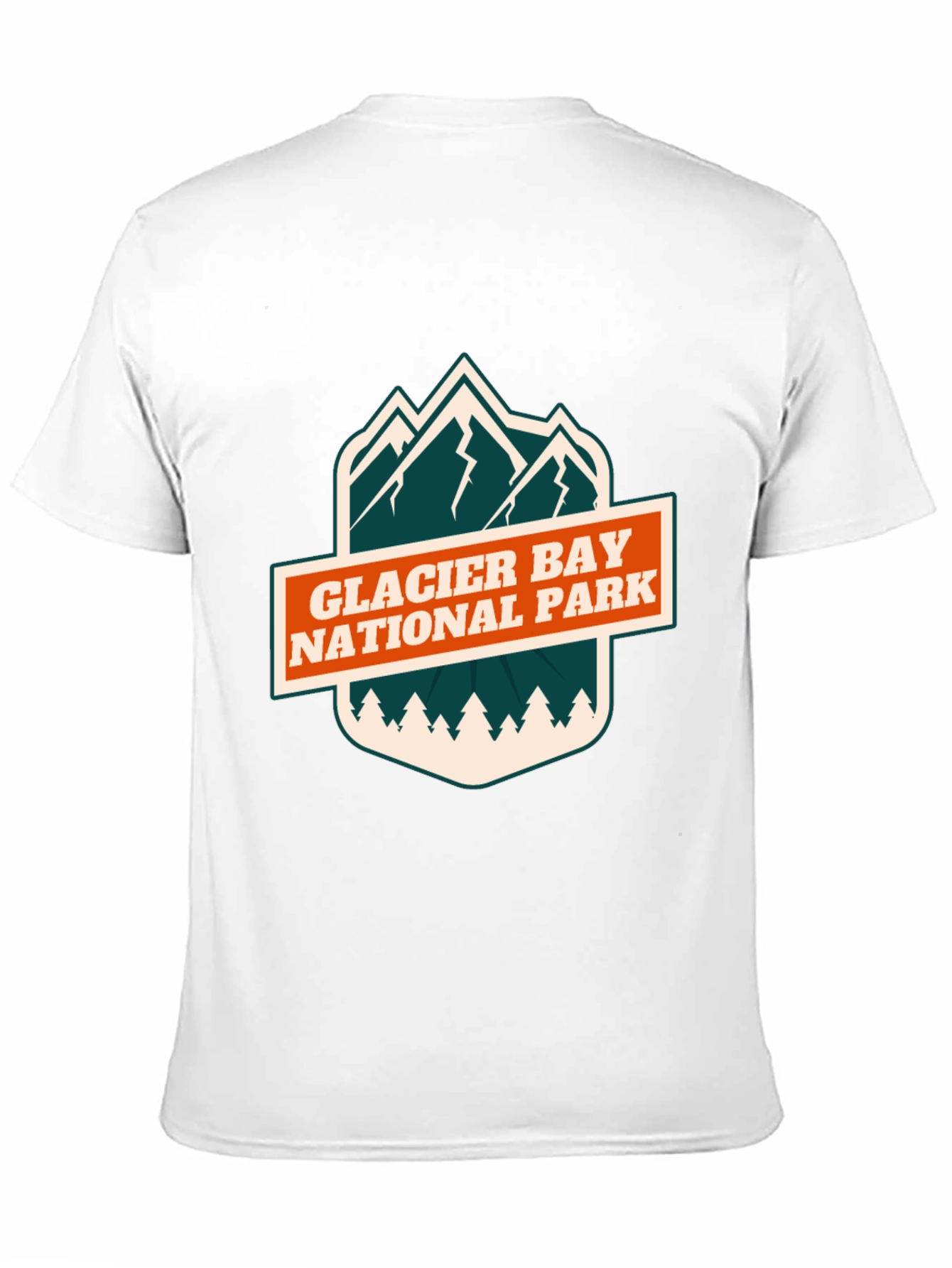Glacier Bay National Park T-Shirt - Black