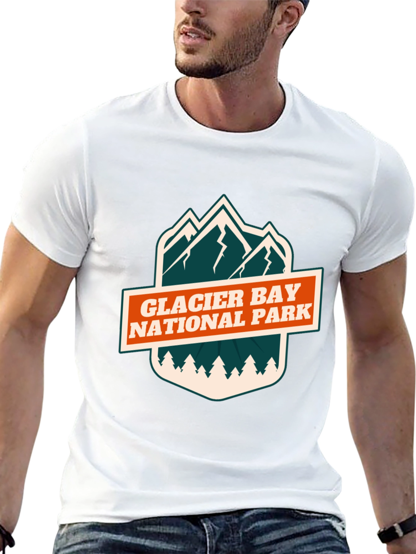 Glacier Bay National Park T-Shirt - Black