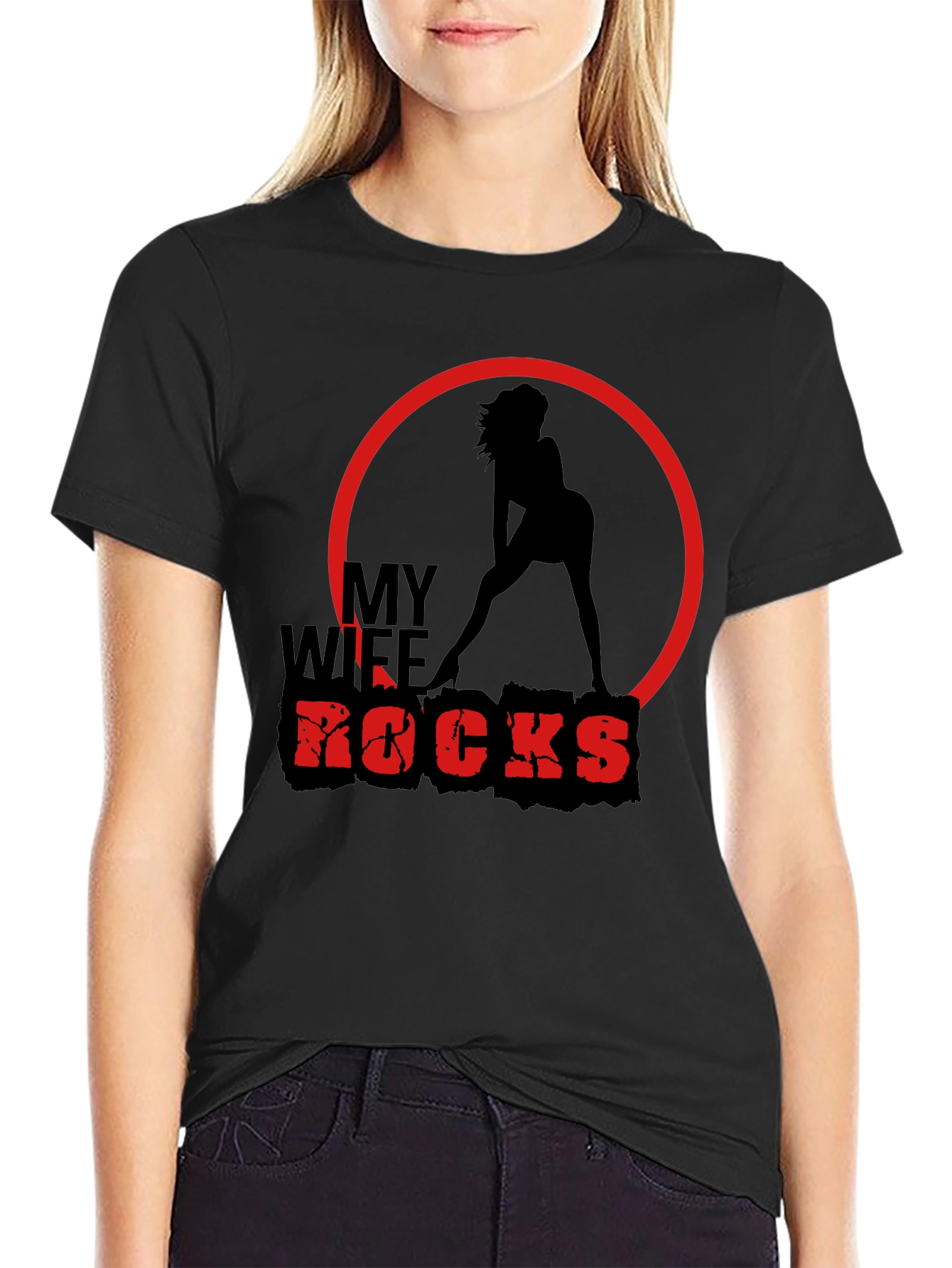 My Wife Rocks Graphic Tee