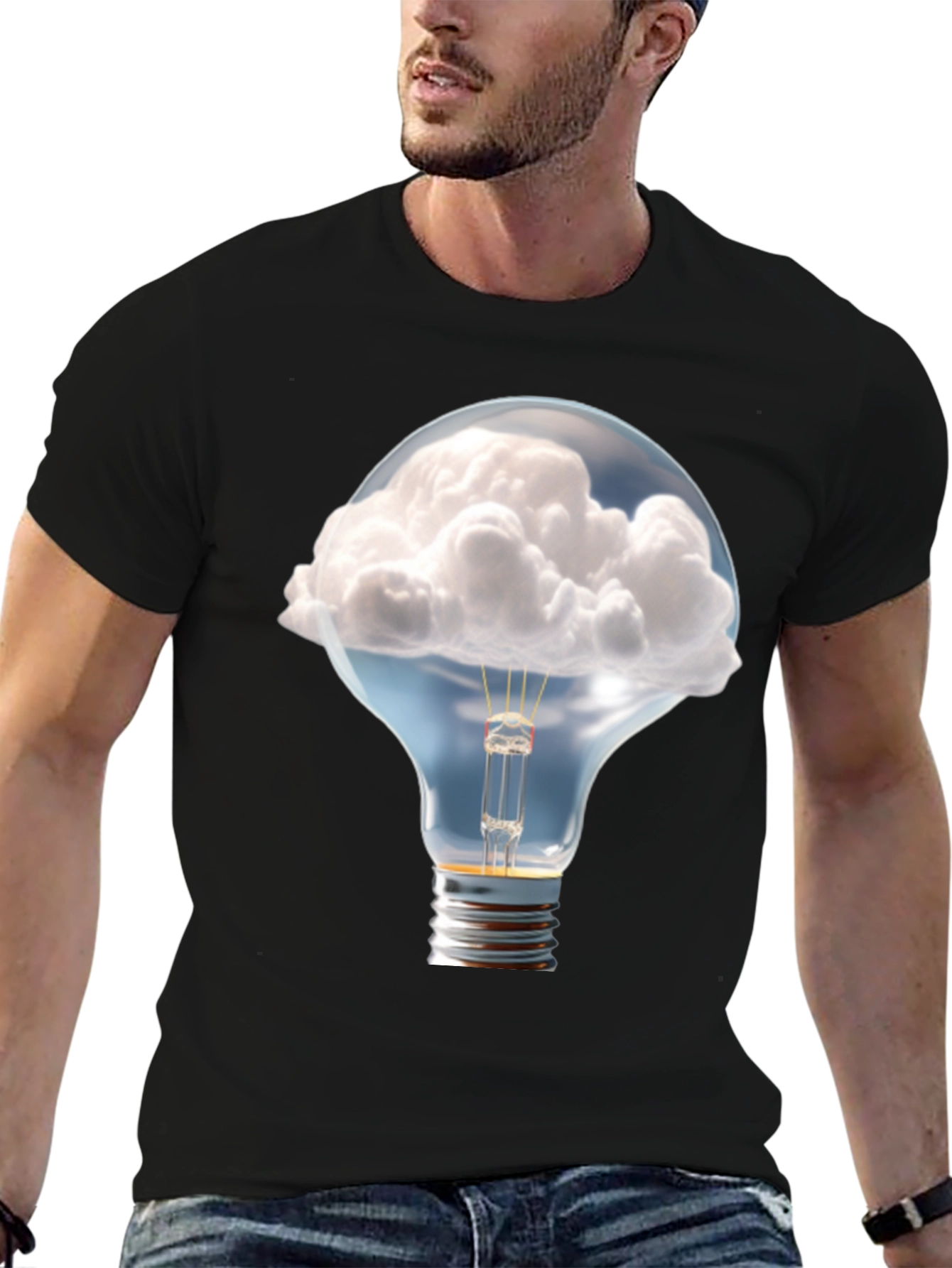 Cloud in a Bulb Graphic Tee