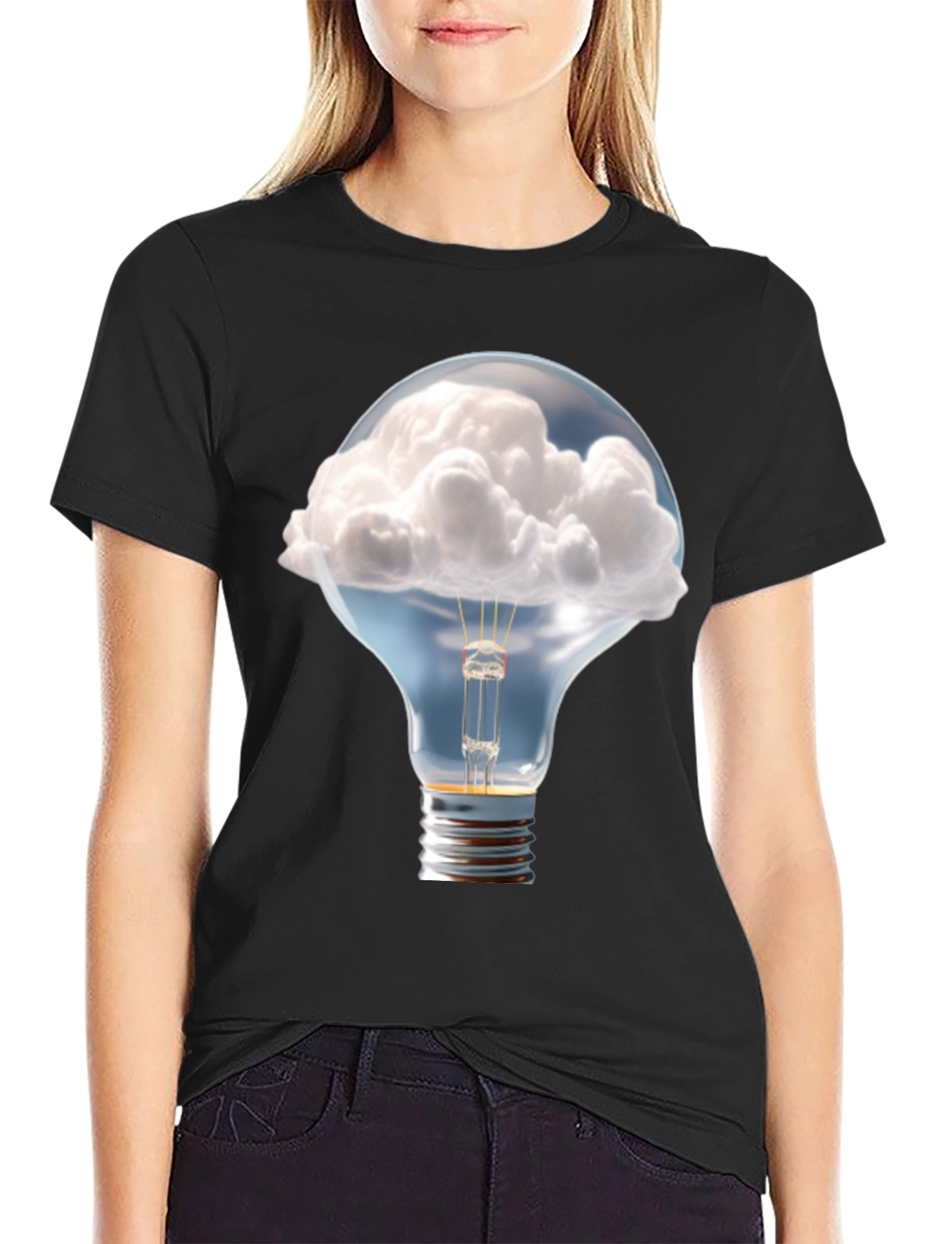 Cloud in a Bulb Graphic Tee