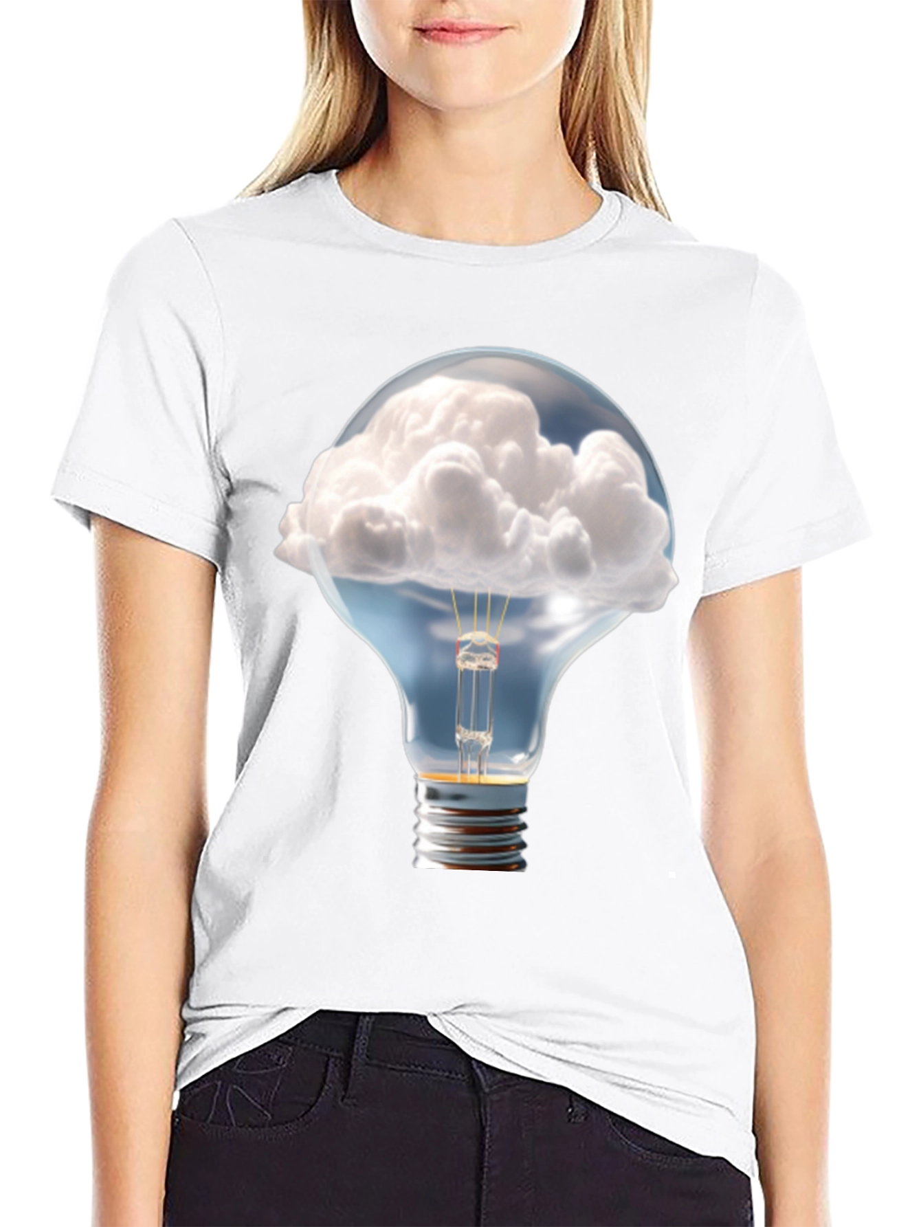 Cloud in a Bulb Graphic Tee