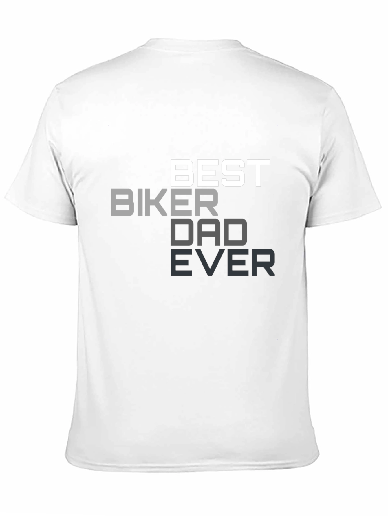 Best Biker Dad Ever Black T-Shirt