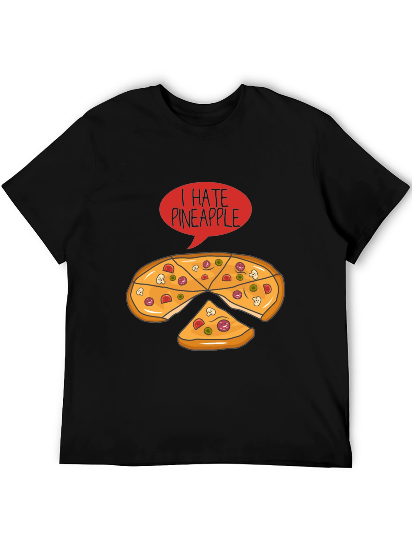 I Hate Pineapple Pizza T-Shirt