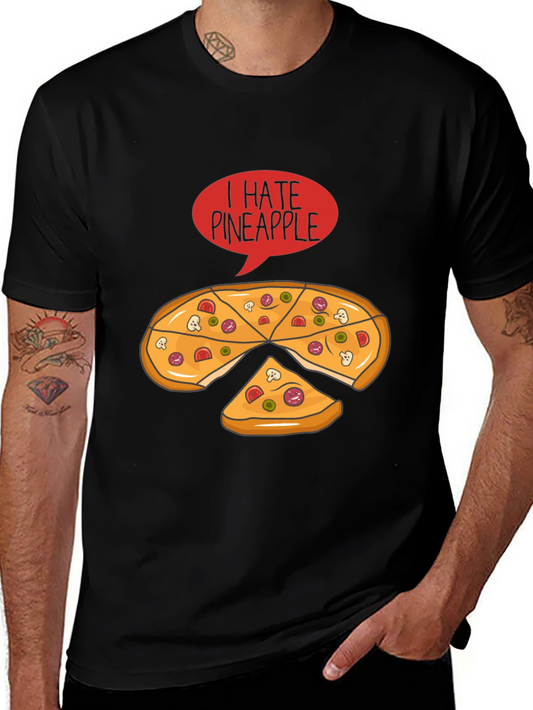 I Hate Pineapple Pizza T-Shirt